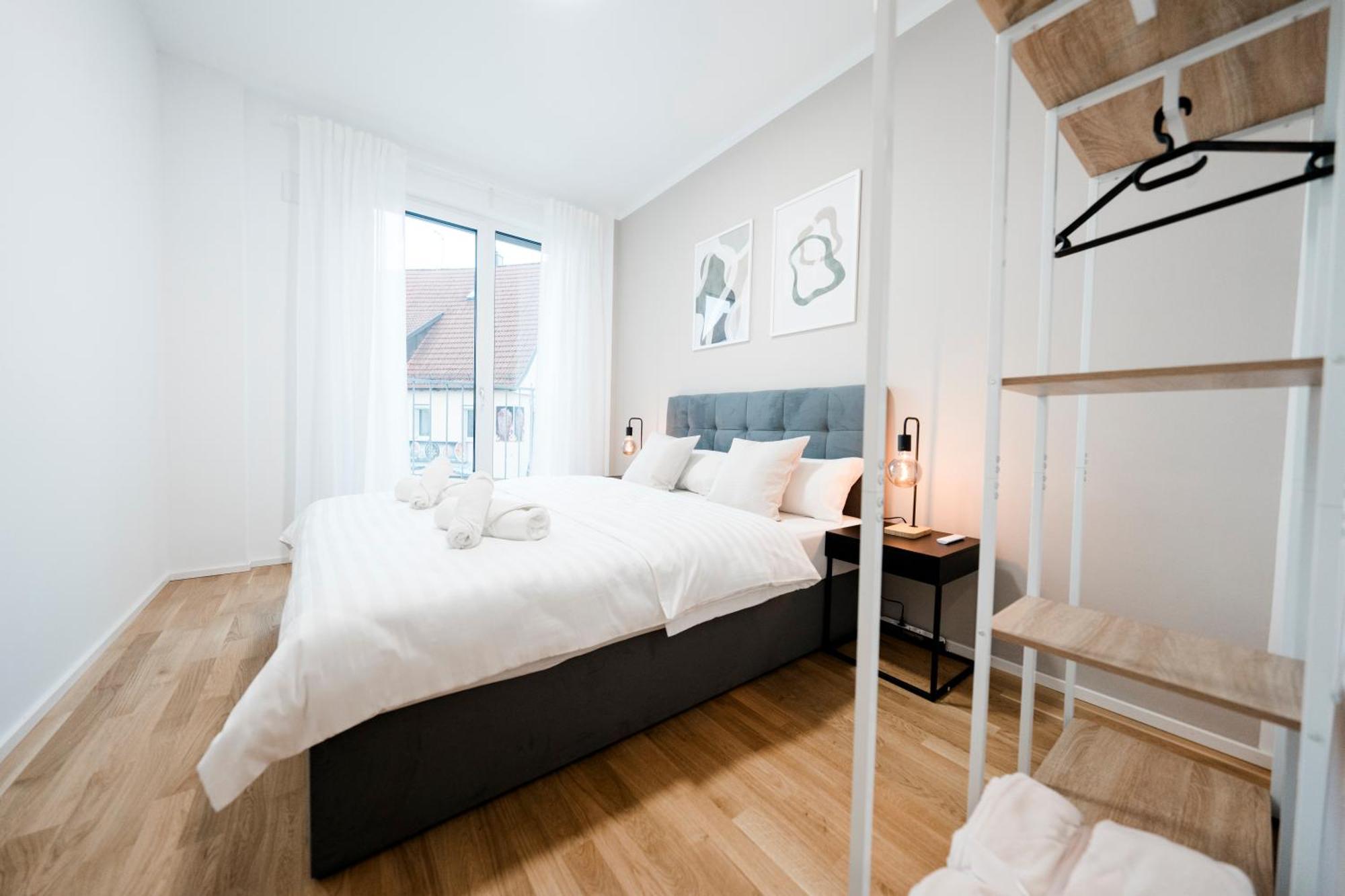 Kocasa-Apartments 01, City-Center Boeblingen, Stellplatz, Balkon, Waipu-Tv Luaran gambar