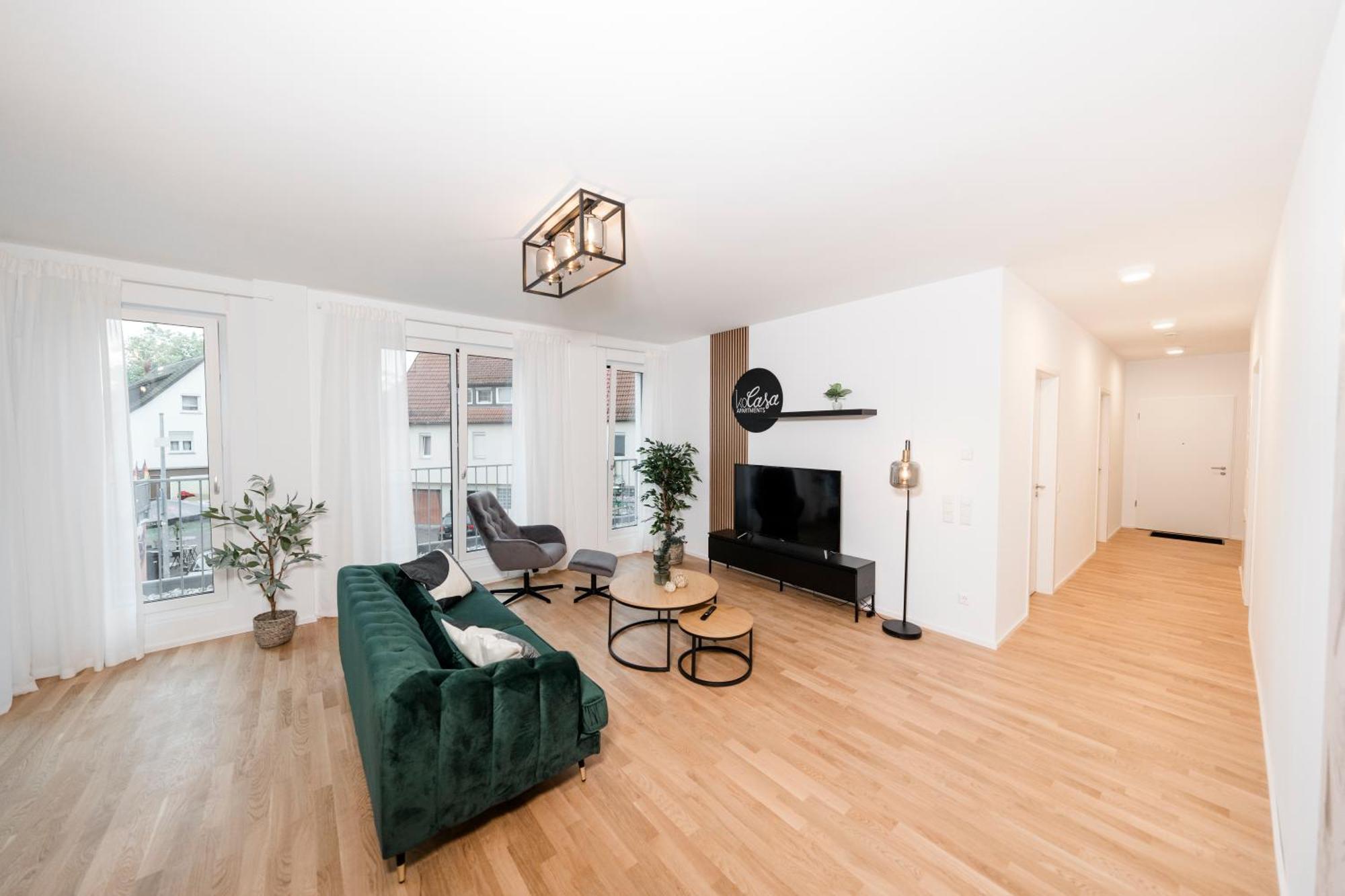 Kocasa-Apartments 01, City-Center Boeblingen, Stellplatz, Balkon, Waipu-Tv Luaran gambar