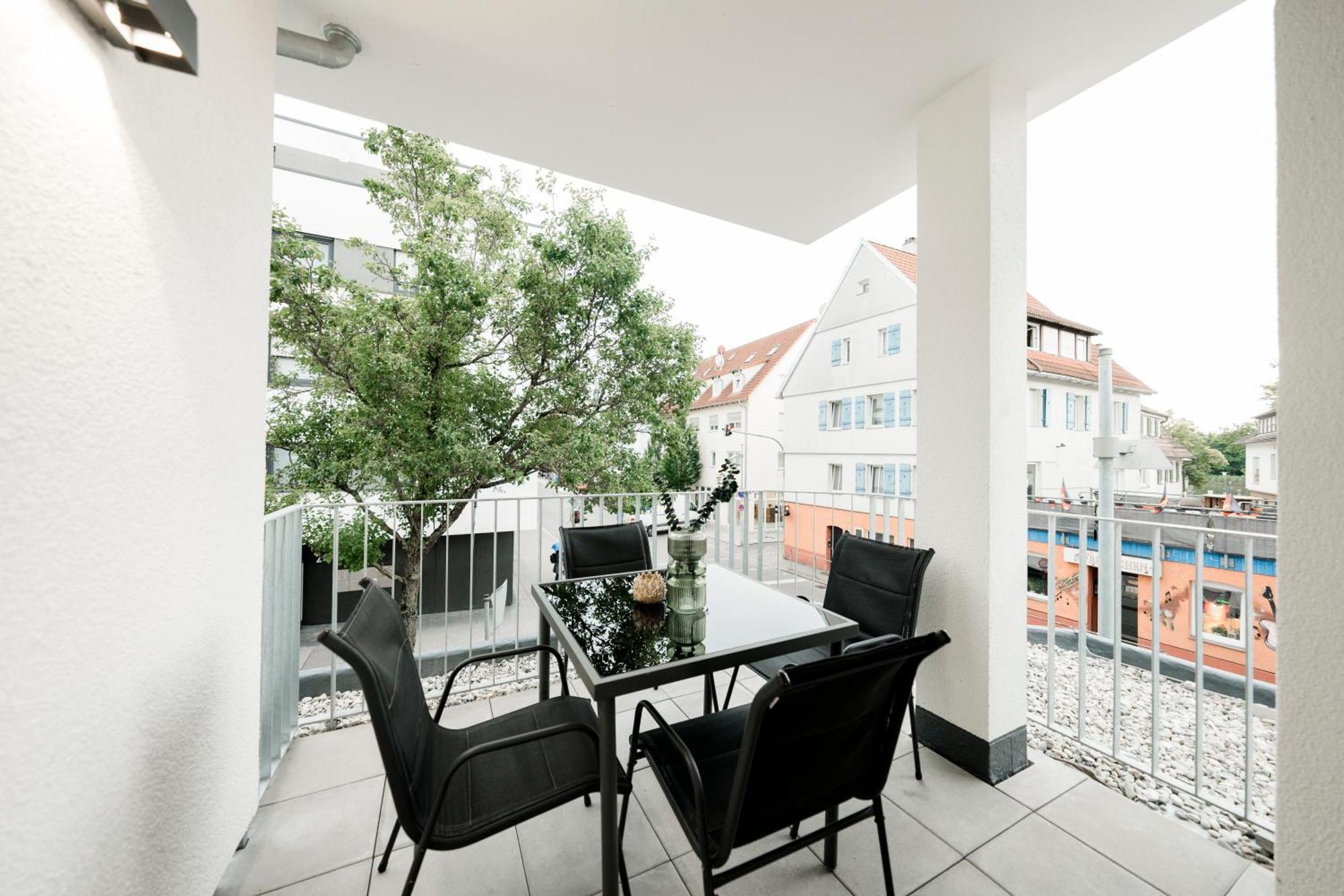 Kocasa-Apartments 01, City-Center Boeblingen, Stellplatz, Balkon, Waipu-Tv Luaran gambar